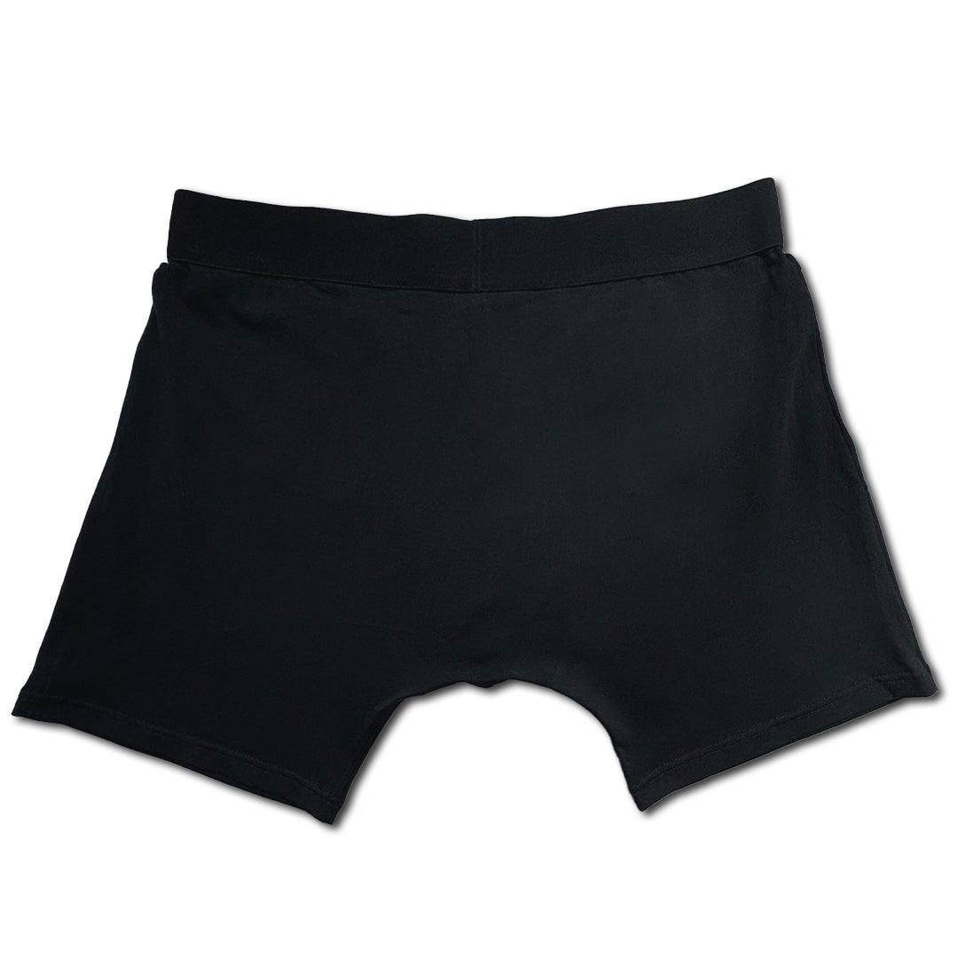 Classic Black Boxer Brief – Secure Pocket Design