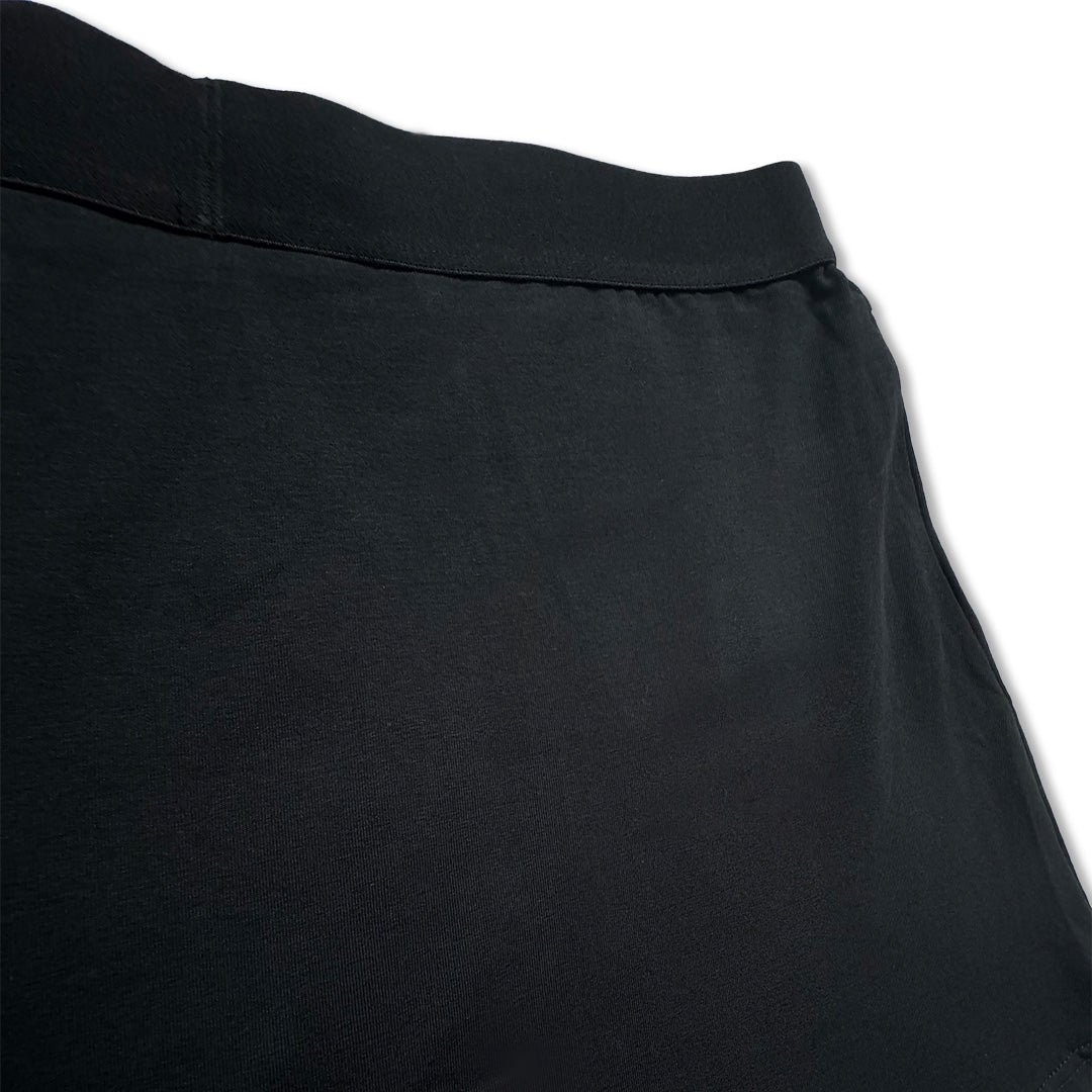 Classic Black Boxer Brief – Secure Pocket Design