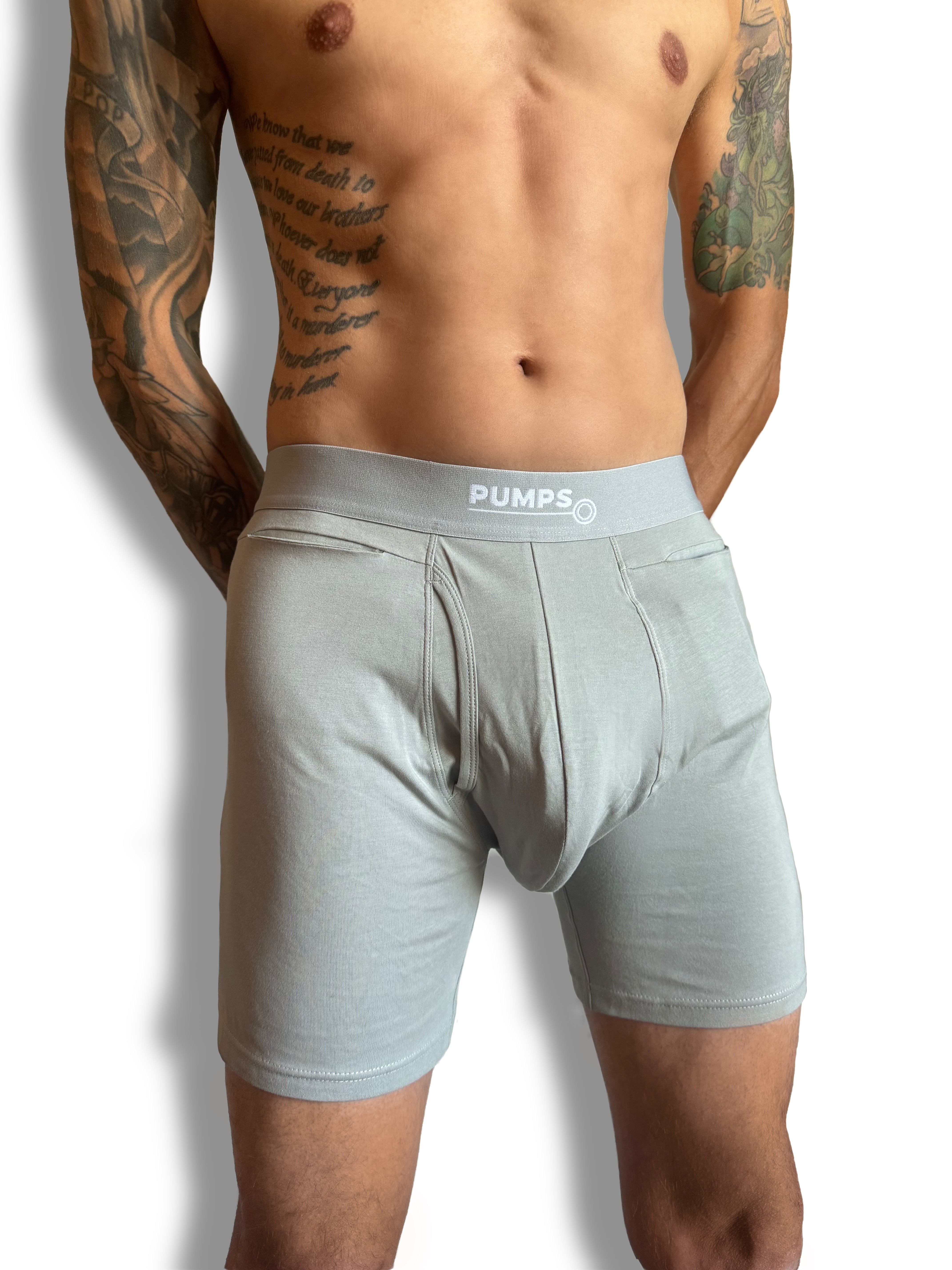 Slate Gray Boxer Brief