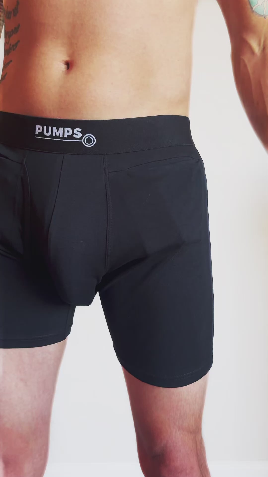 Classic Black Boxer Brief – Secure Pocket Design